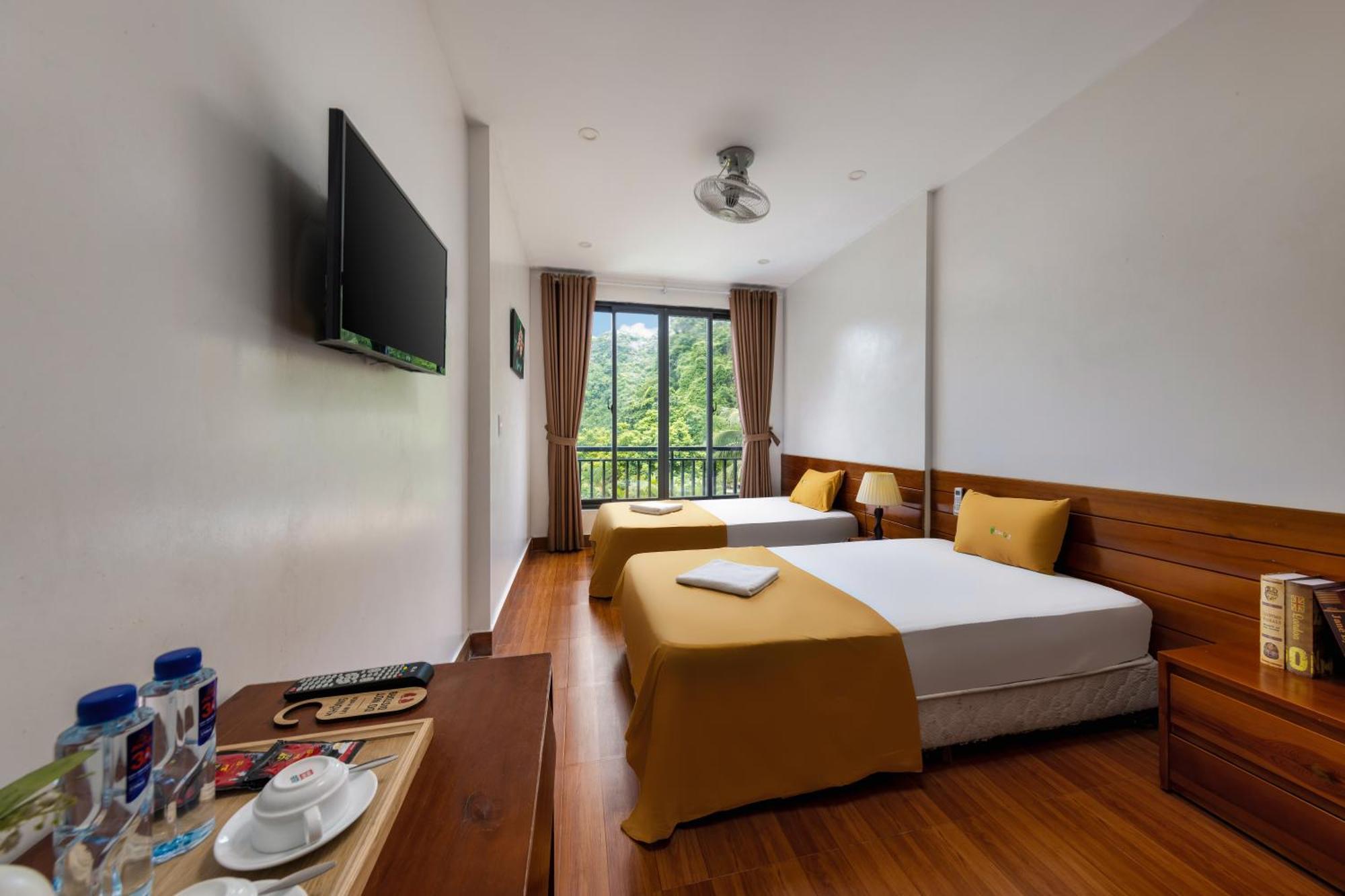 Catba Backpackers Hostel & Pool Bar Chan Chau Eksteriør billede