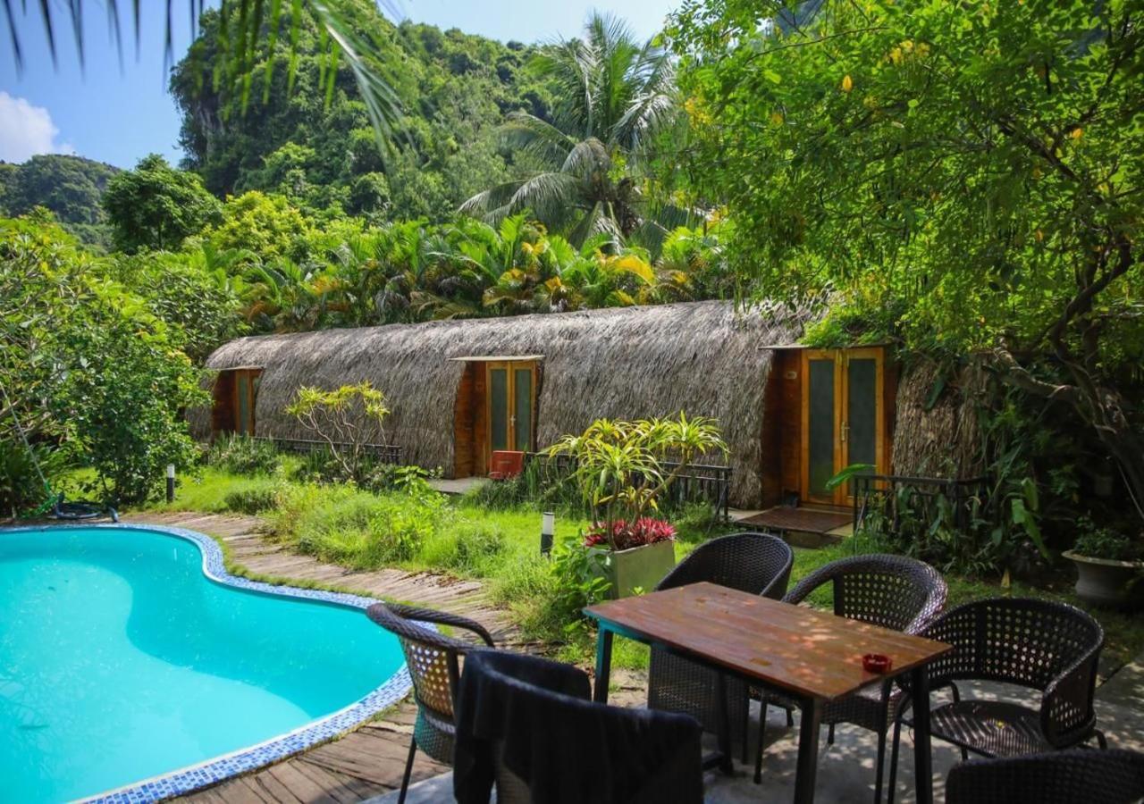 Catba Backpackers Hostel & Pool Bar Chan Chau Eksteriør billede