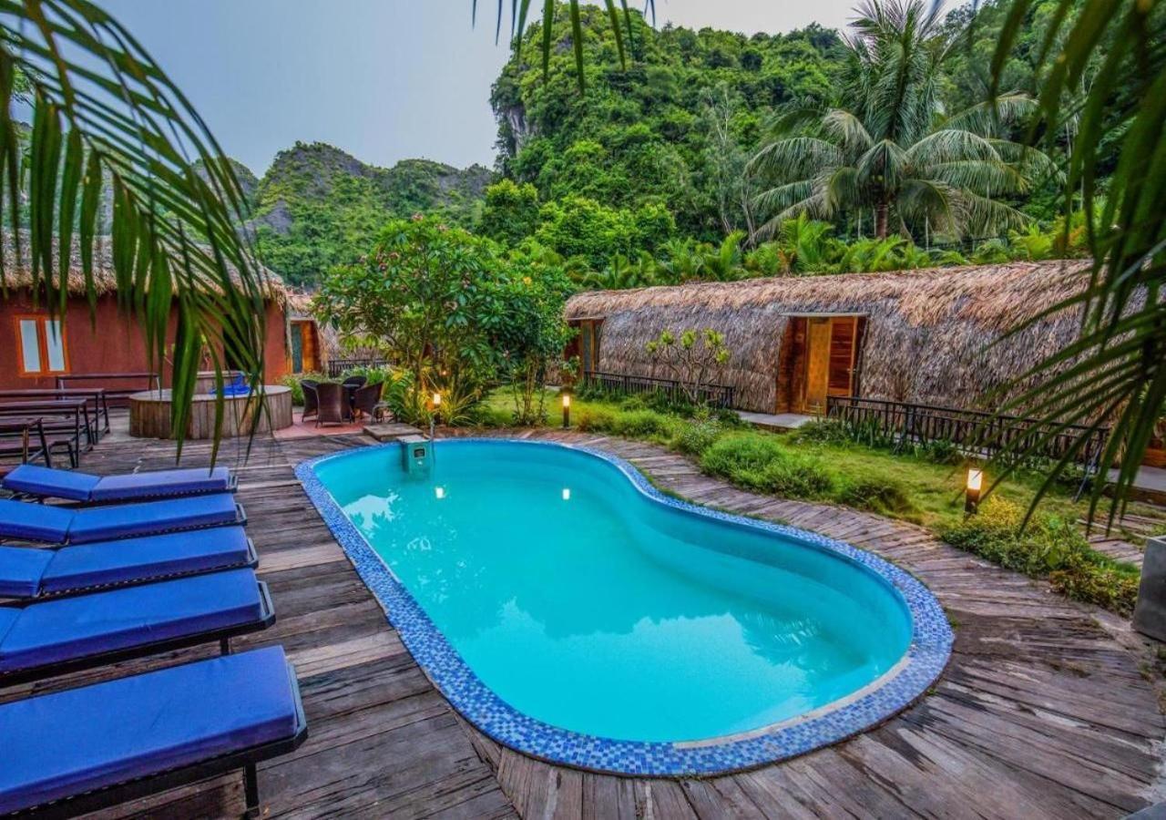 Catba Backpackers Hostel & Pool Bar Chan Chau Eksteriør billede